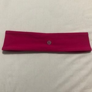 Pink Lululemon Headband